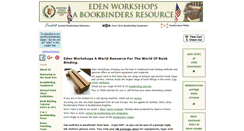 Desktop Screenshot of edenworkshops.com